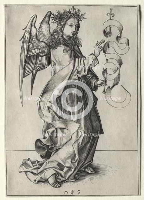 The Angel of the Annunciation . Creator: Martin Schongauer (German, c.1450-1491).