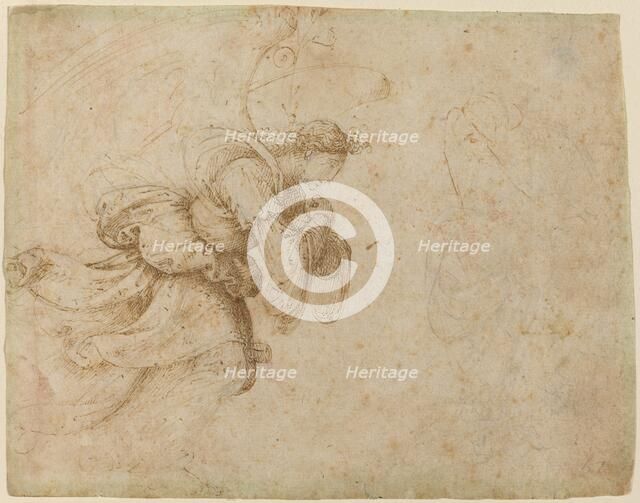 The Angel of the Annunciation [recto], 1500/1504. Creator: Fra Bartolomeo.