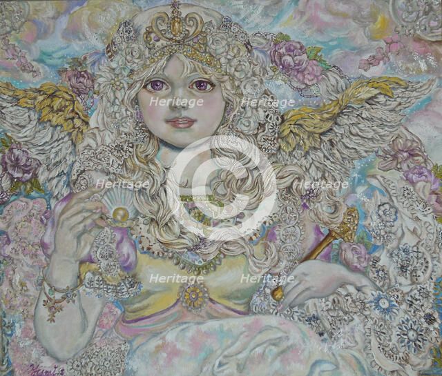 The angel of the Golden pearl. Artist: Sugai, Yumi  