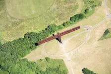 The Angel of the North, Gateshead, 2018. Creator: Emma Trevarthen