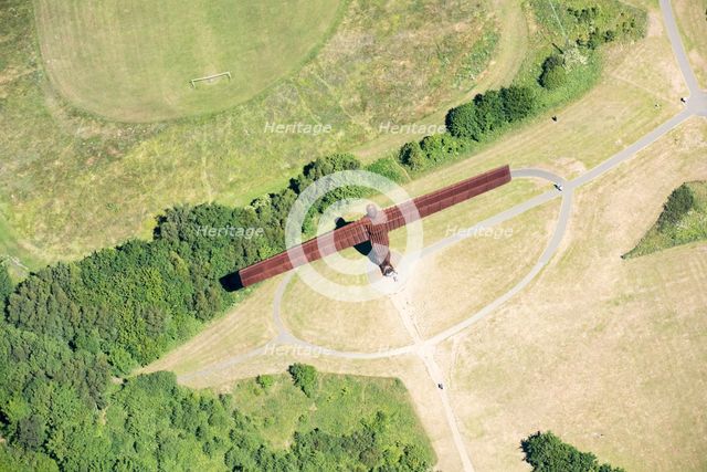 The Angel of the North, Gateshead, 2018. Creator: Emma Trevarthen.