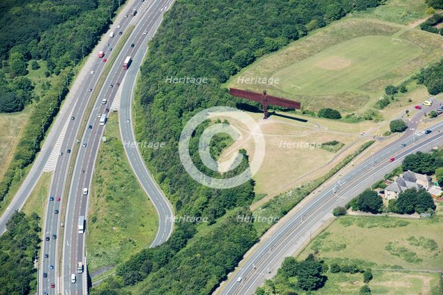 The Angel of the North, Gateshead, 2018. Creator: Emma Trevarthen.