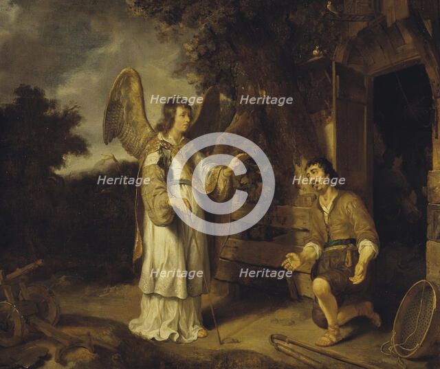 The Angel and Gideon, 1640. Creator: Gerbrand van den Eeckhout.