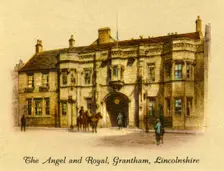 The Angel and Royal, Grantham, Lincolnshire 1936. Creator: Unknown