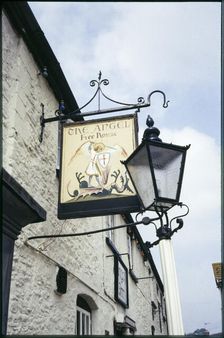 The Angel Inn, Grosmont, Abergavenny, Monmouthshire, Wales, 1985. Creator: Dorothy Chapman