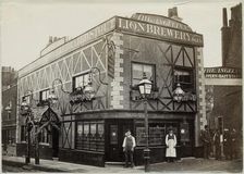 The Angel Inn, Highgate, London, 1882