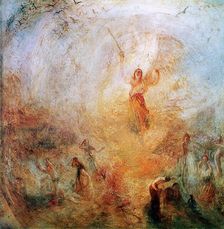 The Angel Standing in the Sun 1846. Artist: JMW Turner