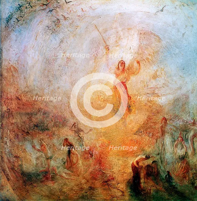'The Angel Standing in the Sun', 1846. Artist: JMW Turner