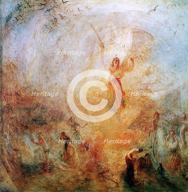 'The Angel Standing in the Sun', 1846. Artist: JMW Turner