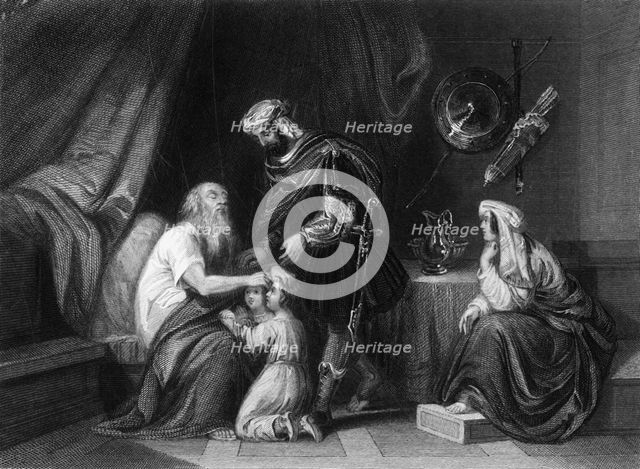 'The Angel which redeemed me from all evil, bless the lads', c1840. Creator: George Presbury.