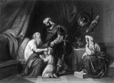 The Angel which redeemed me from all evil, bless the lads c1840. Creator: George Presbury