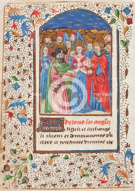 The Angelic Host, late 15th century. Creator: Unknown.