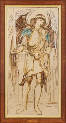 The Angels of the Hierarchy - Archangeli, 1873. Creator: Sir Edward Coley Burne-Jones