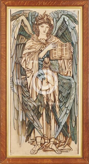 The Angels of the Hierarchy - Cherubim, 1873. Creator: Sir Edward Coley Burne-Jones.