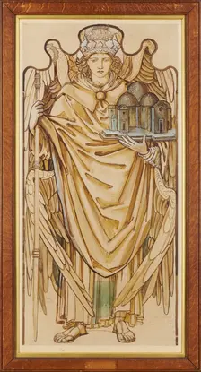 The Angels of the Hierarchy - Potentates, 1873. Creator: Sir Edward Coley Burne-Jones