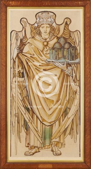 The Angels of the Hierarchy - Potentates, 1873. Creator: Sir Edward Coley Burne-Jones.