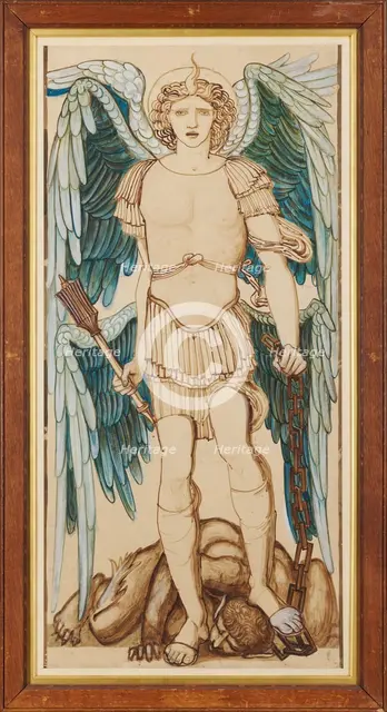 The Angels of the Hierarchy - Principates, 1873. Creator: Sir Edward Coley Burne-Jones.