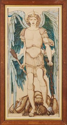 The Angels of the Hierarchy - Principates, 1873. Creator: Sir Edward Coley Burne-Jones
