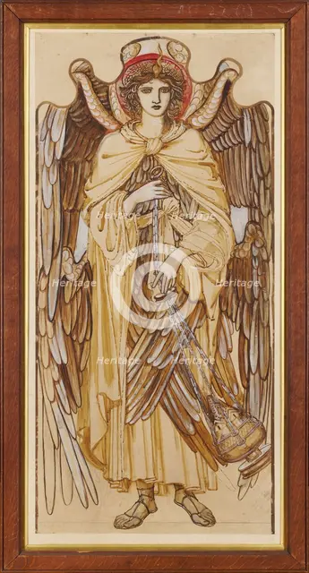The Angels of the Hierarchy - Seraphim, 1873. Creator: Sir Edward Coley Burne-Jones.