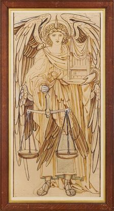 The Angels of the Hierarchy - Thrones, 1873. Creator: Sir Edward Coley Burne-Jones