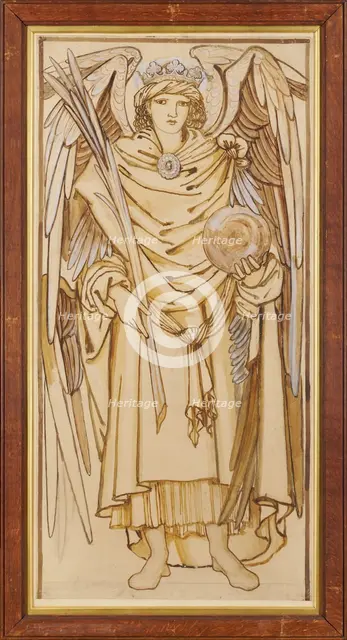 The Angels of the Hierarchy - Virtutes, 1873. Creator: Sir Edward Coley Burne-Jones.