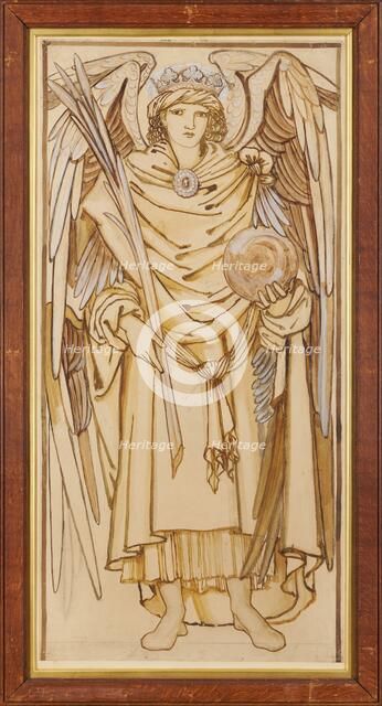 The Angels of the Hierarchy - Virtutes, 1873. Creator: Sir Edward Coley Burne-Jones.