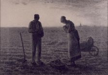 The Angelus, c1860. Creator: Jean Francois Millet