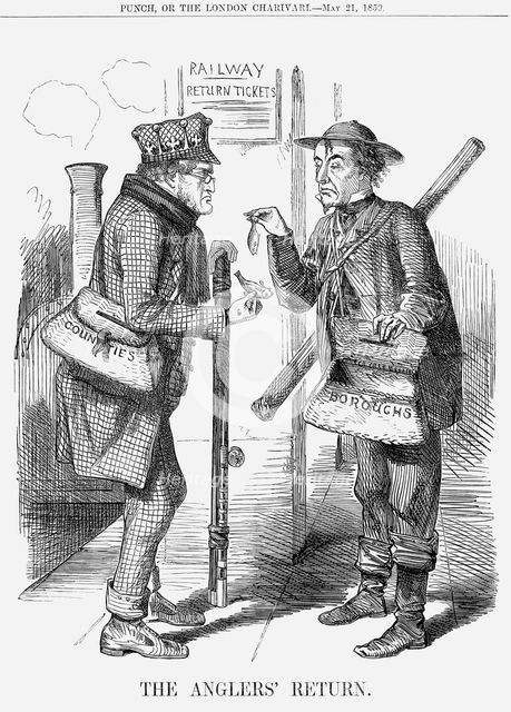 'The Angler's Return', 1859.  Creator: Unknown.
