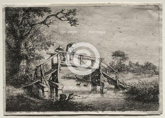 The Anglers. Creator: Adriaen van Ostade (Dutch, 1610-1684).