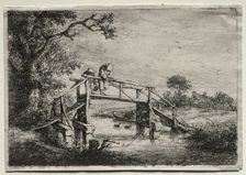 The Anglers. Creator: Adriaen van Ostade (Dutch, 1610-1684)