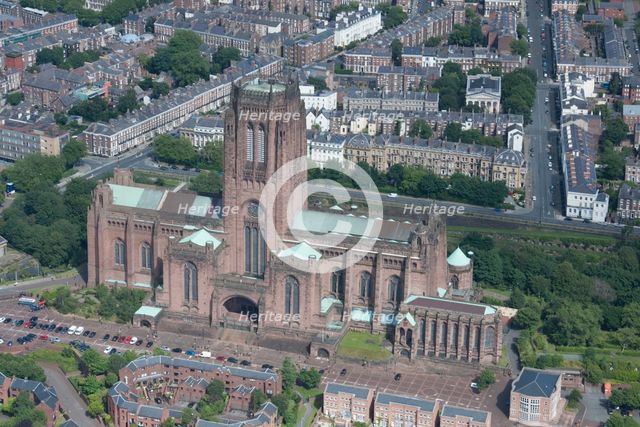 The Anglican Cathedral Church of Christ, Liverpool, 2015. Creator: Historic England.