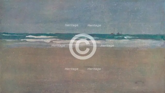 'The Angry Sea', 1884, (1904). Artist: James Abbott McNeill Whistler.