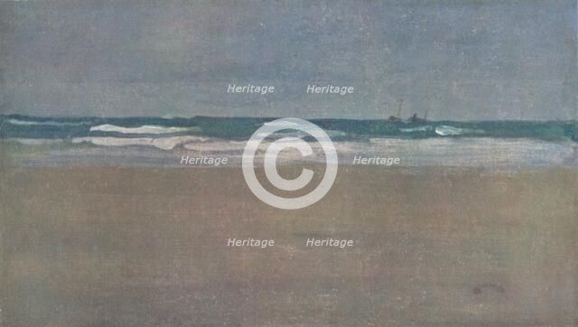 'The Angry Sea', 1884, (1904). Artist: James Abbott McNeill Whistler.