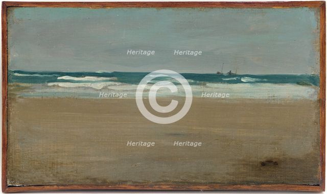 The Angry Sea, 1883 or 1884. Creator: James Abbott McNeill Whistler.