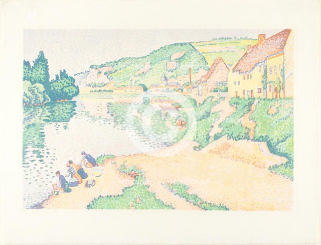 The Andelys, 1895. Creator: Paul Signac.