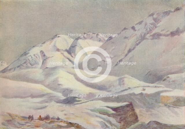 'The Andes', 1916. Artist: E.W Christmas.