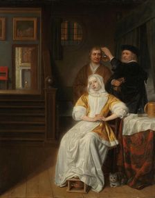 The Anemic Lady 1660-1678. Creator: Samuel van Hoogstraten