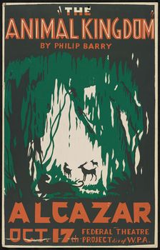 The Animal Kingdom, San Francisco, 1938. Creator: Unknown