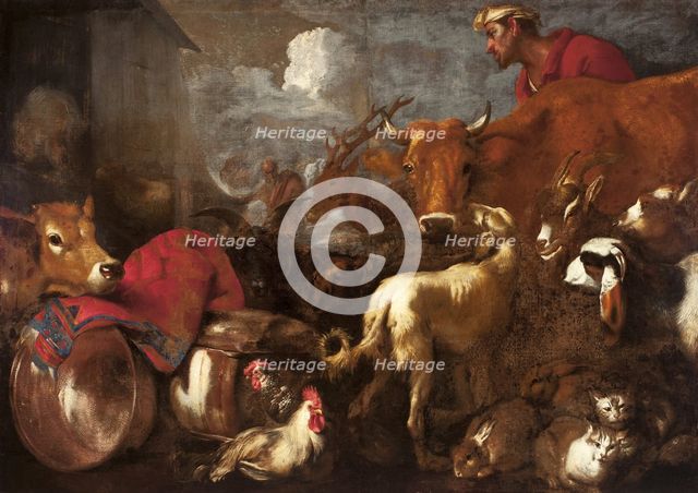 The Animals Board Noah's Ark.