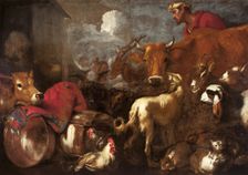 The Animals Board Noah's Ark
