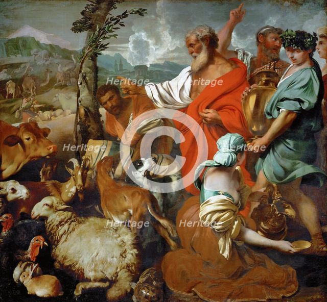 The Animals Board Noah's Ark.