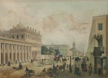 The Anichkov Palace in Saint Petersburg, End 1840s. Creator: Anonymous