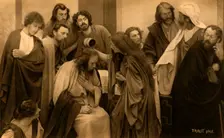 The Anointing, 1922. Creator: Henry Traut
