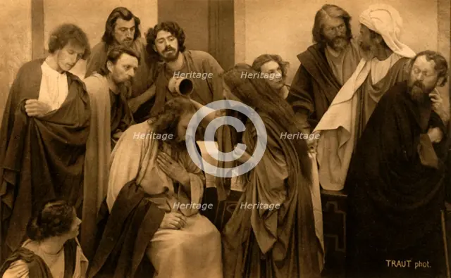 The Anointing, 1922.  Creator: Henry Traut.