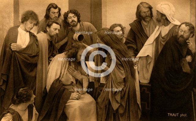 The Anointing, 1922.  Creator: Henry Traut.
