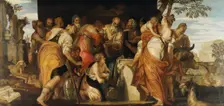 The Anointing of David, ca 1555. Artist: Veronese, Paolo (1528-1588)