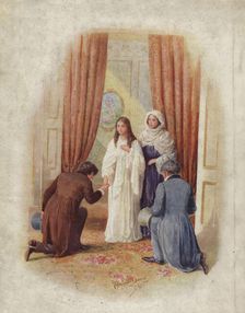 The announcement of H.M. Queen Victoria of Her accession to the Throne, June 20th 1837 1925. Creator: Howard Davie