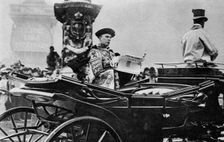 The announcment of the Treaty of Versailles throughout England by Royal Proclamation, 1919, (1937)