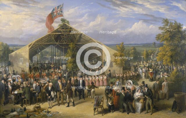 'The Annual Fête of Licensed Victuallers' School', 1831. Artist: EF Lambert