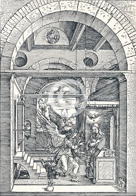 'The Annuciation', 1506 (1906). Artist: Albrecht Durer.